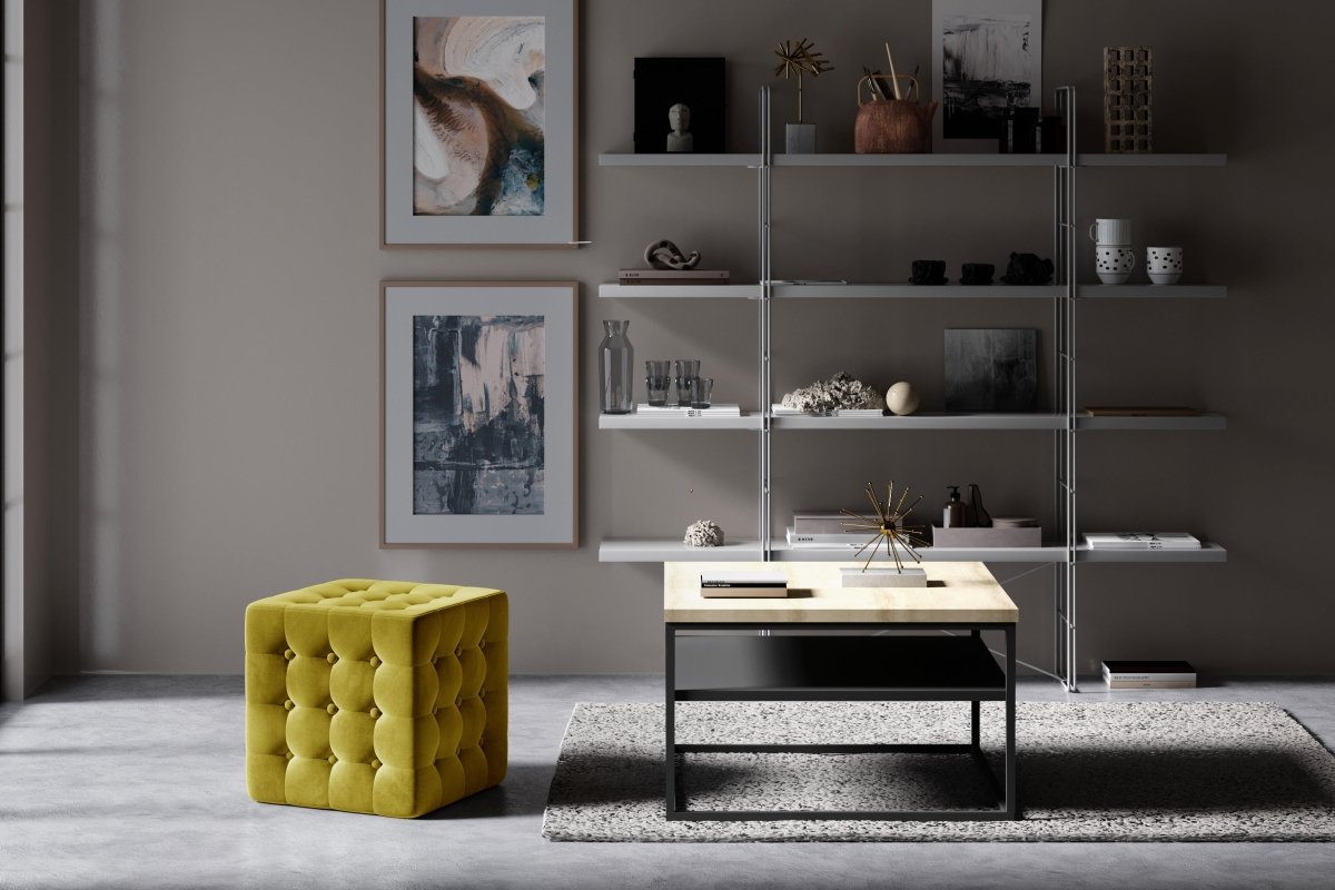 Designer Beistellhocker Sina - Luxusbetten24