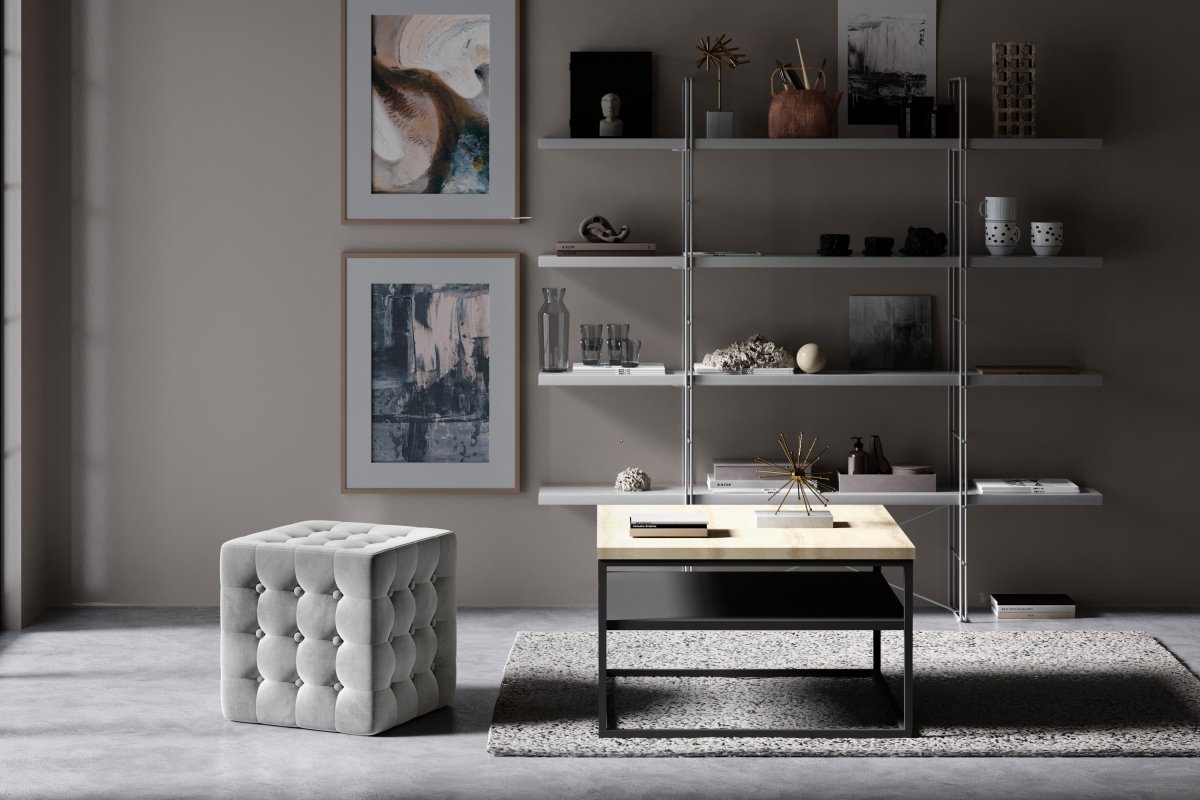 Designer Beistellhocker Sina - Luxusbetten24