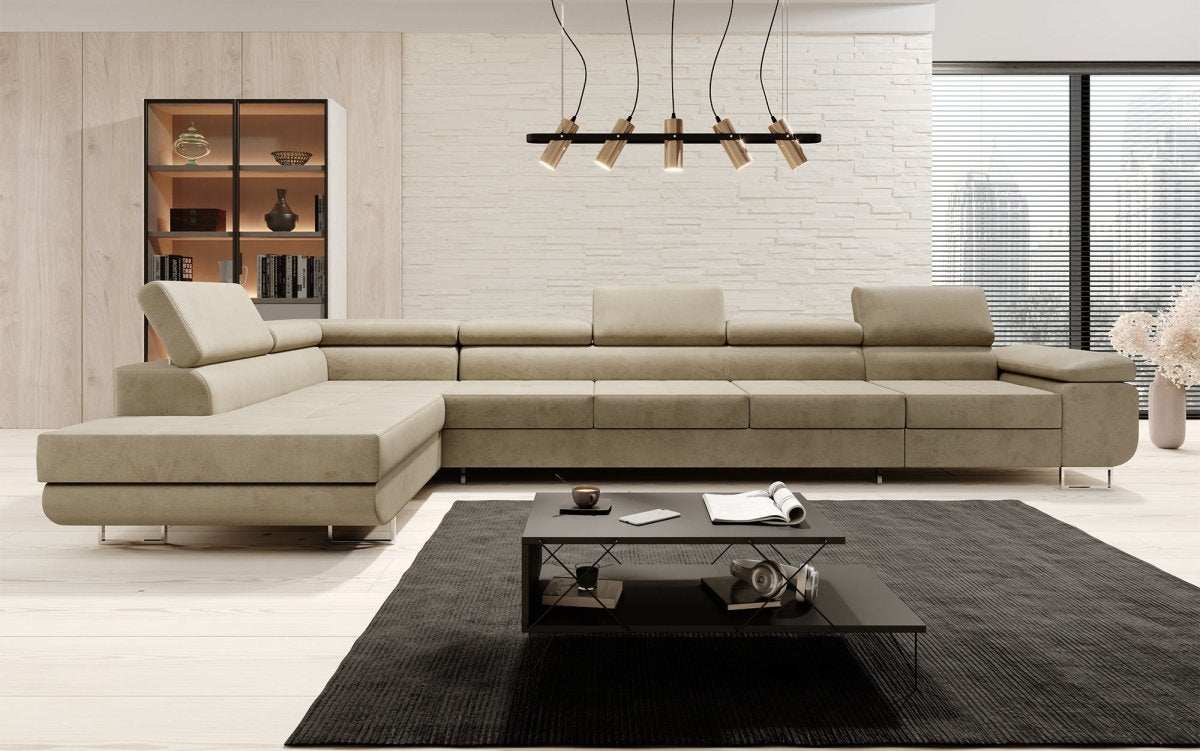 Designer Sofa Maxi mit Schlaf - und Klappfunktion - Luxusbetten24