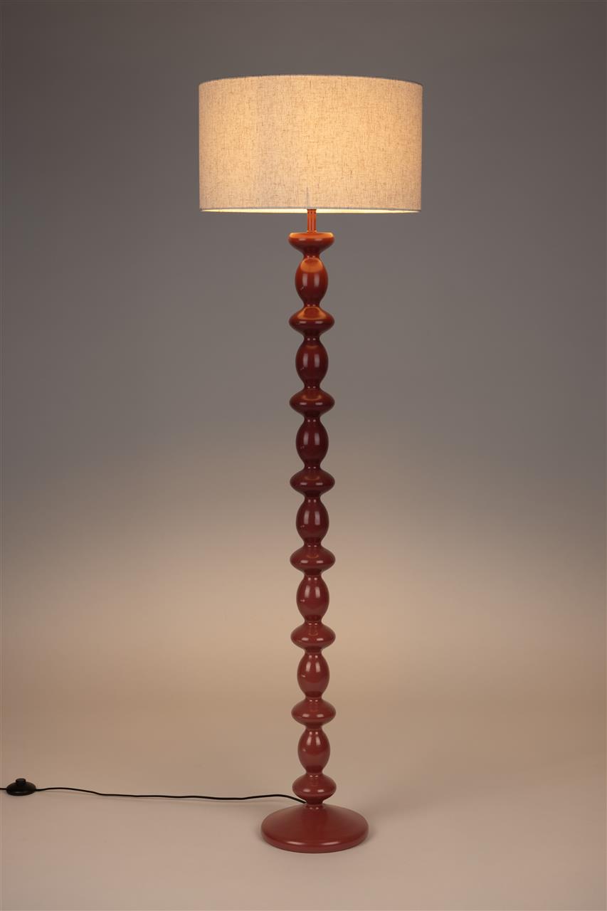 Lampadaire Pim – en fer Rouge