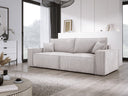 Designer Sofa Velanova 3 Sëtzer Cord mat Schlof- a Klappfunktioun