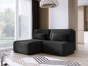 Designer-Ecksofa Tilia Cord mat Schloffunktioun a Stauraum