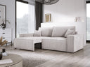 Designer Sofa Velanova 3 Sëtzer Cord mat Schlof- a Klappfunktioun