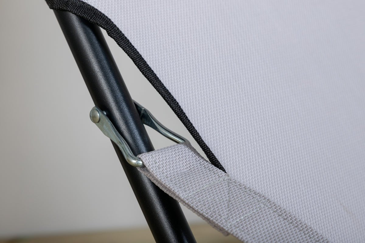 Ensemble de 2 - Chaise longue Zephyr en aluminium/polyester