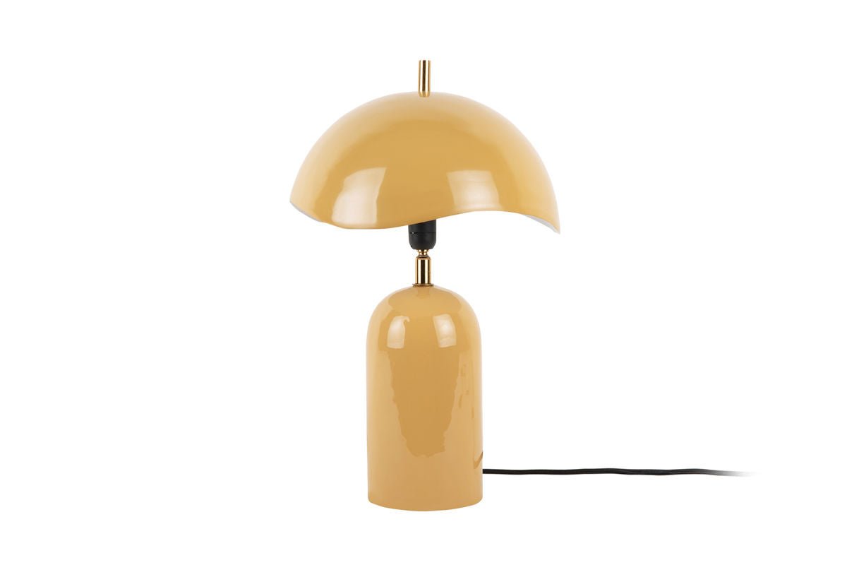 Table Lamp Madeira - Designer Light Made of Iron with Wave Shade