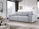 Designer Sofa Velanova 3 Sëtzer Cord mat Schlof- a Klappfunktioun
