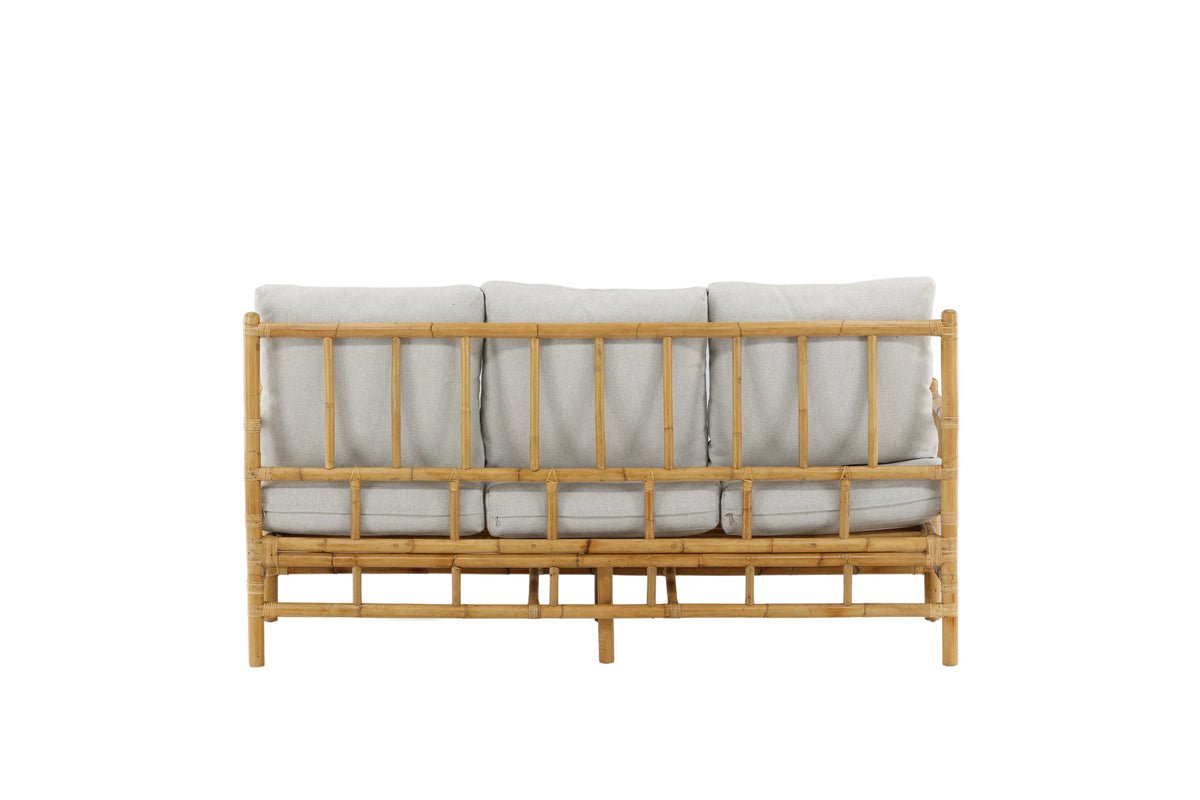 Garden sofa Sofia - three-seater made of bamboo