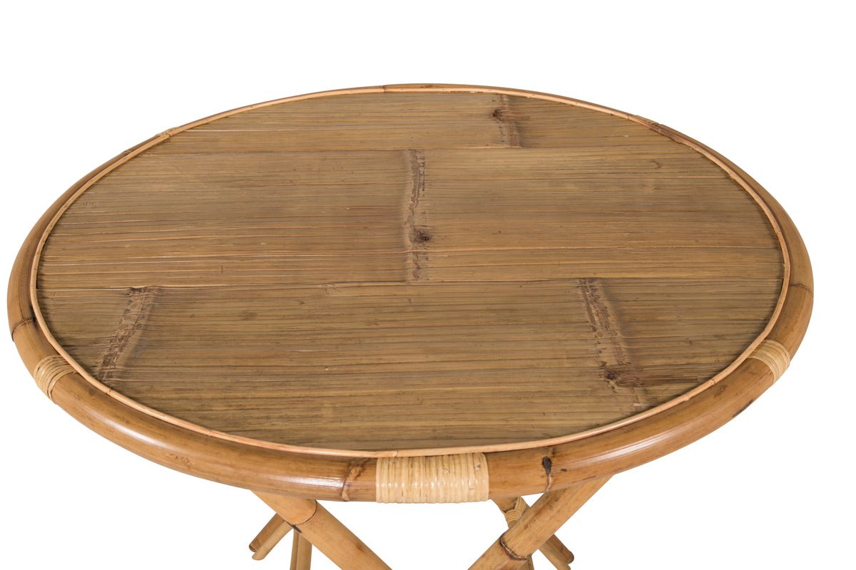 Garden table Manori - a café table made of bamboo