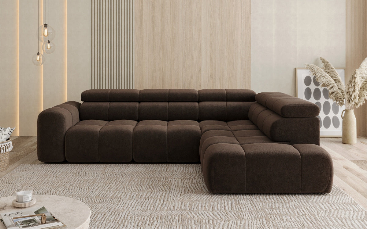 Designer Sofa Mia L Maxi in Chenille