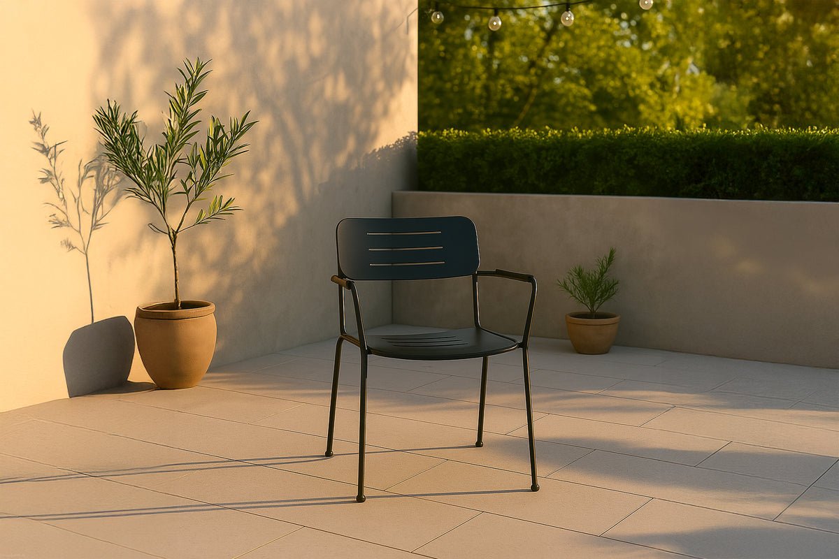 2-piece set - Lori garden chair made of metal