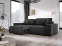 Designer Sofa Velanova 3 Sëtzer Cord mat Schlof- a Klappfunktioun
