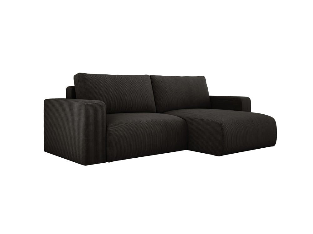 Designer Sofa Carl Cord mat Schlof- a Klapfunktioun