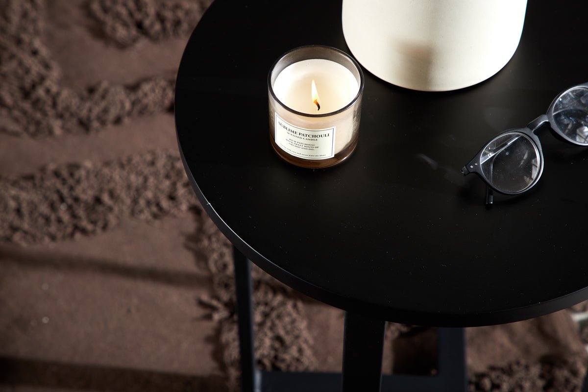 Coffee table/side table Paul - in Black