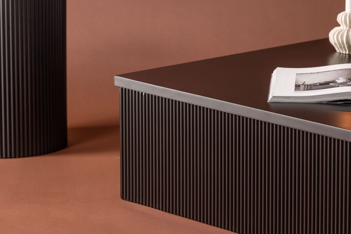 Table basse Aventus - en Beige ou Noir