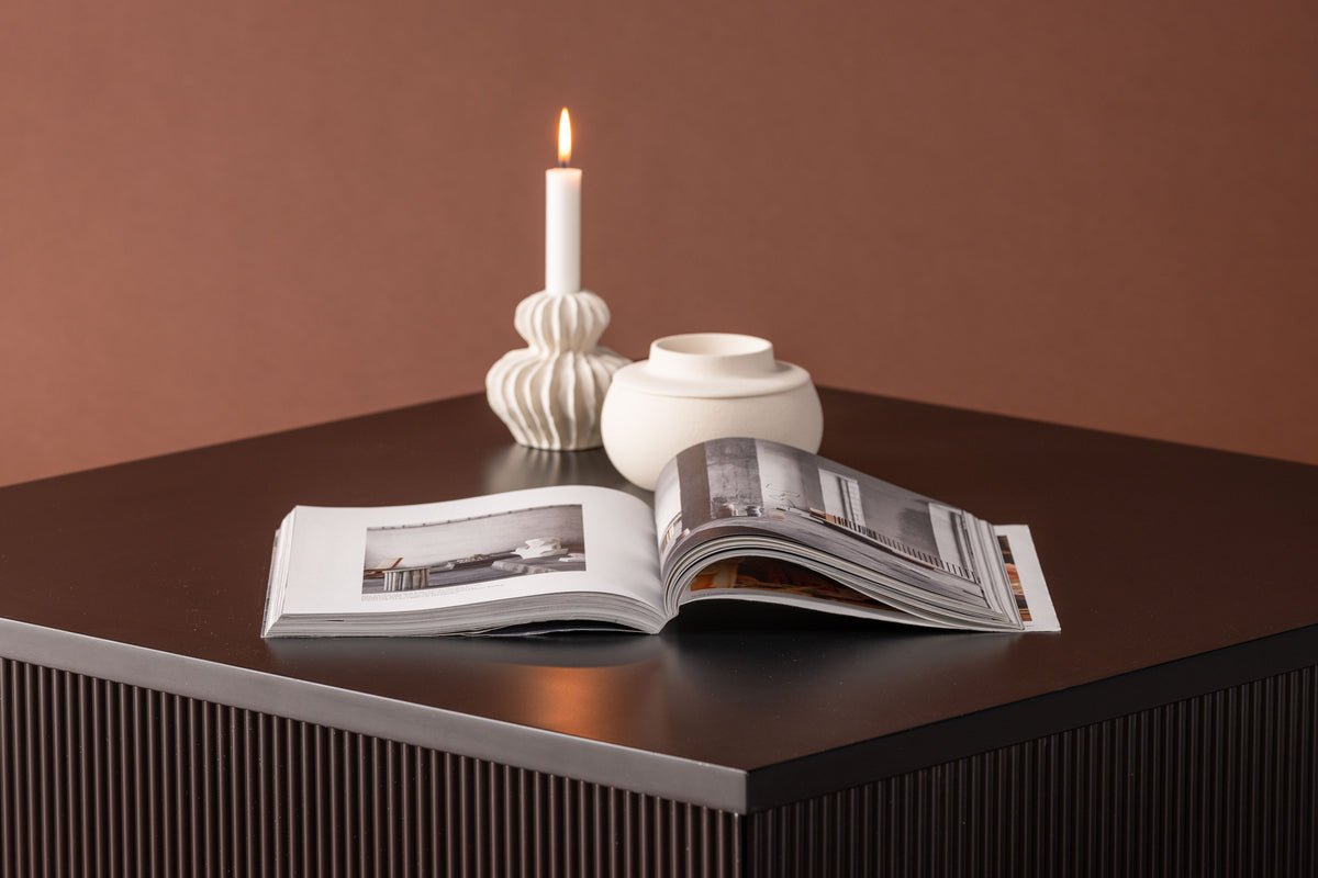 Table basse Aventus - en Beige ou Noir