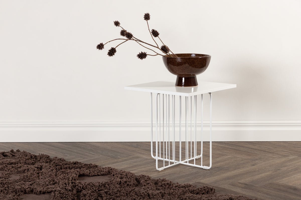 Couchtisch/Beistelltisch Tender - an Schwaarz oder Wäiss