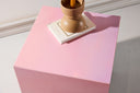 Table basse/table d'appoint Nivara – cube avec un aspect exceptionnel