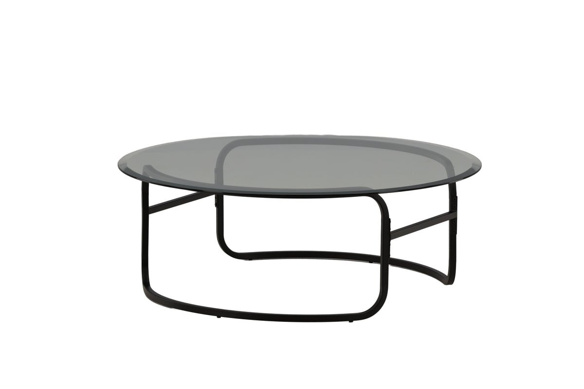 Couchtisch Silento - mat Glasplack