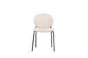 2er Set - Stull Opal mat beige Leinenbezuch