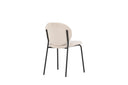 2er Set - Stull Opal mat beige Leinenbezuch