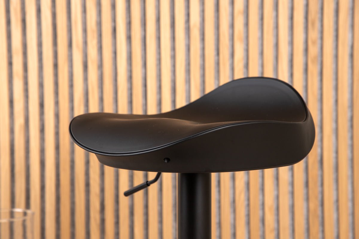 2er Set - Barhocker Adoro a Schwaarz aus Metall