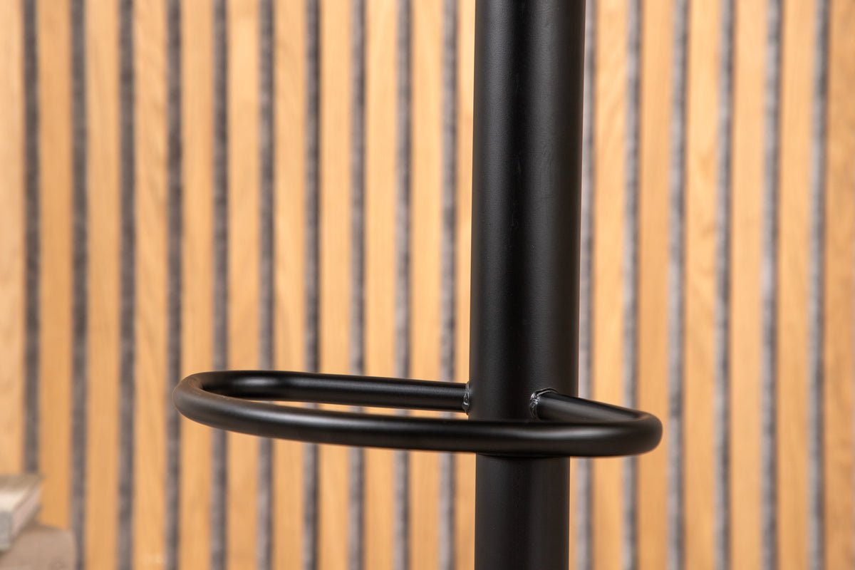 2er Set - Barhocker Adoro a Schwaarz aus Metall