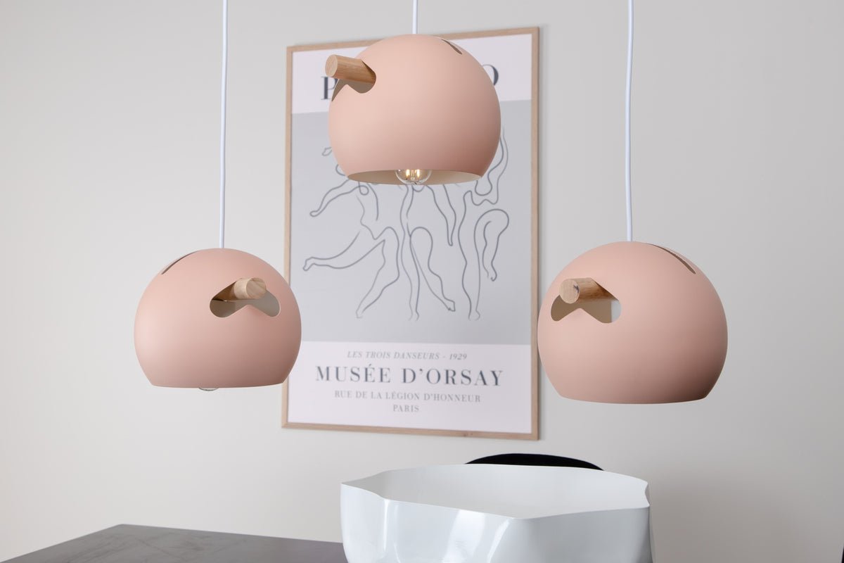 Pendelleuchter „Serengeti Plus" – 3 Liichtquellen fir besser Beliichtung