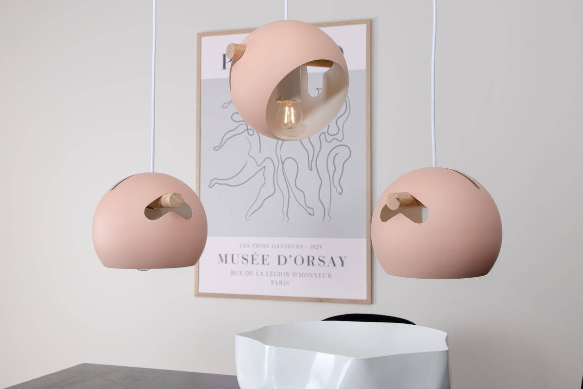 Pendelleuchter „Serengeti Plus" – 3 Liichtquellen fir besser Beliichtung