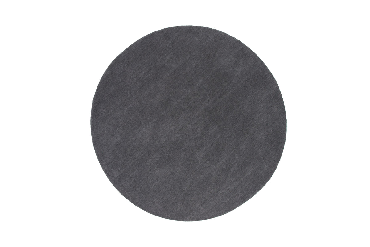 Tapis Selara – rond en laine et polyester