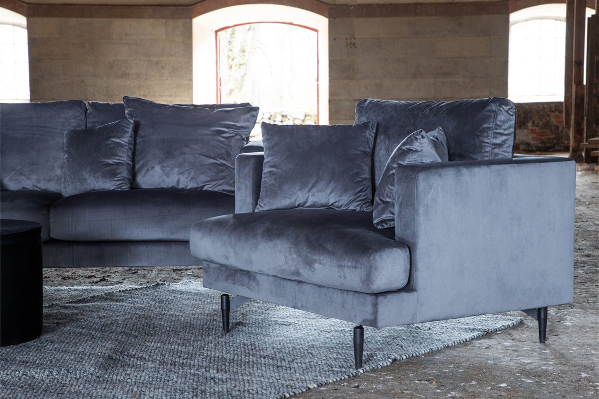 Armchair Asten - Available in 4 colors and various materials