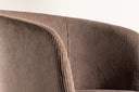 Stuhl Diner - Modern mit Cordelzug in 2 Farben