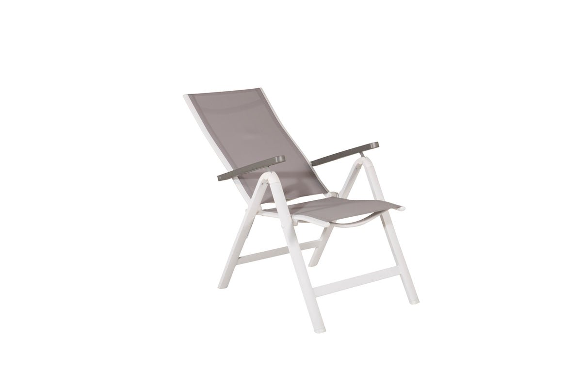 Ensemble de 2 chaises de jardin Montenegro en Textilène/Aluminium