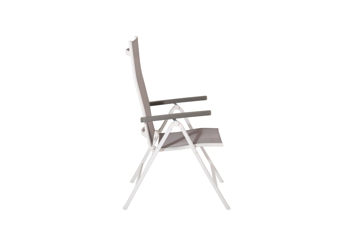 Ensemble de 2 chaises de jardin Montenegro en Textilène/Aluminium