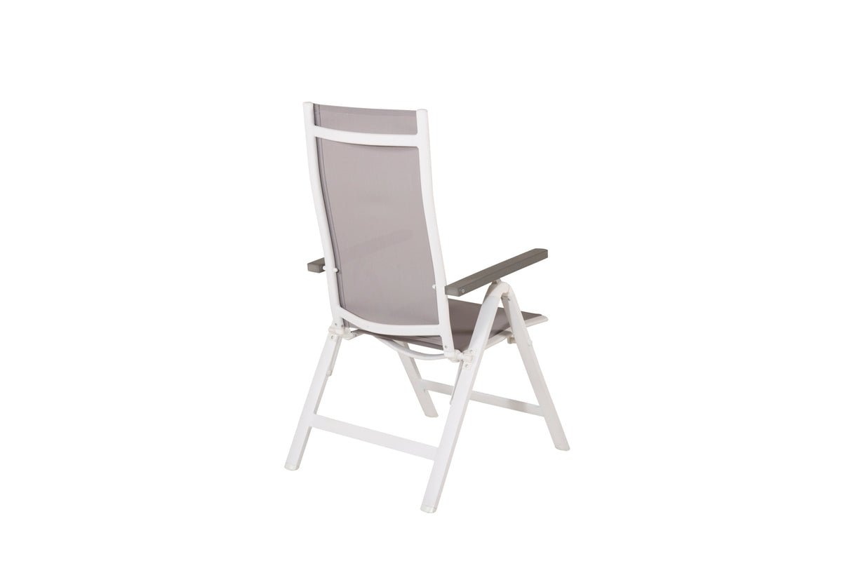 Ensemble de 2 chaises de jardin Montenegro en Textilène/Aluminium