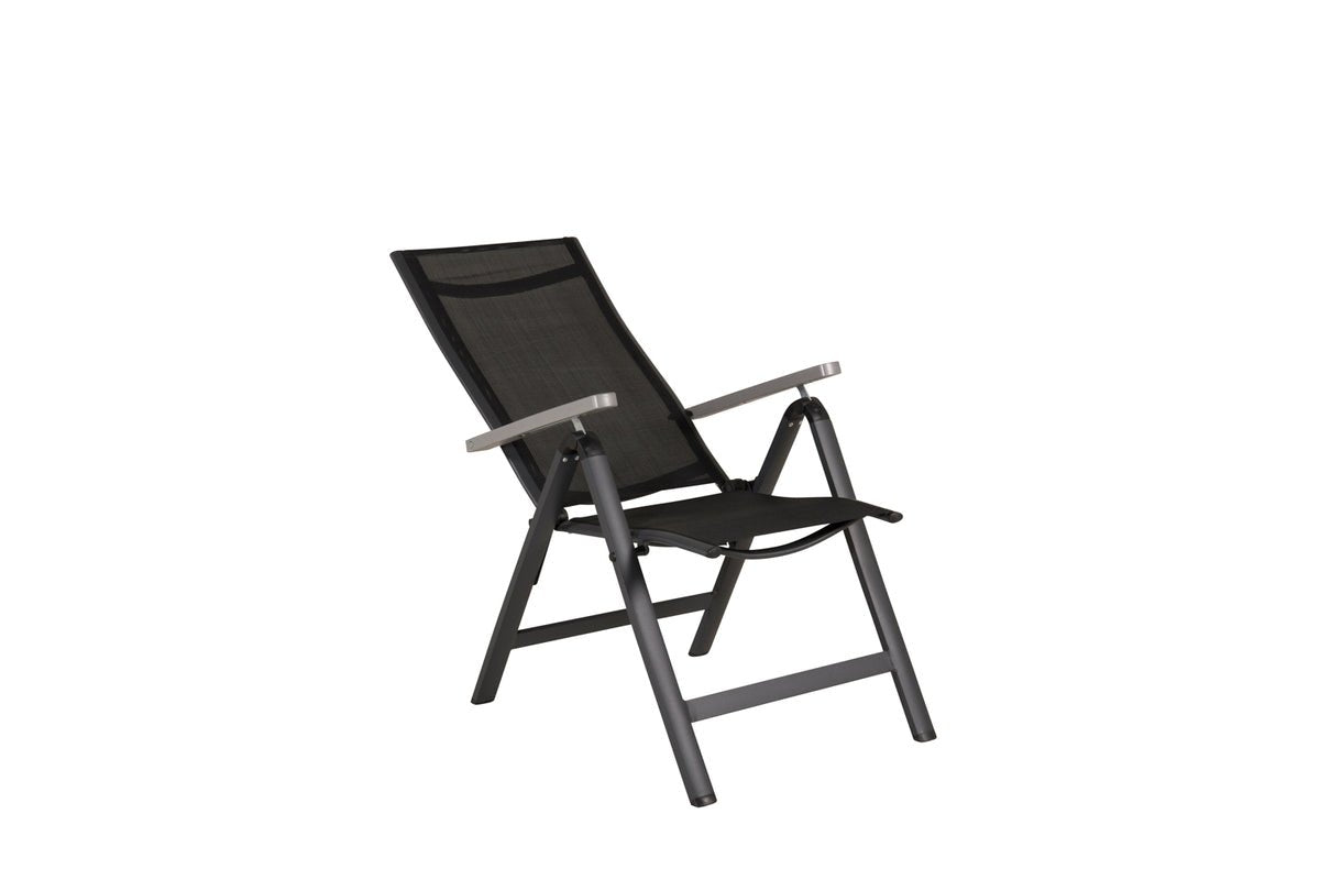 Ensemble de 2 chaises de jardin Montenegro en Textilène/Aluminium