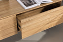 TV-Lowboard Valborg – Walnussfurnier an natierlecher Optik