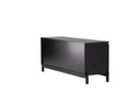 Designer TV-Lowboard Modano – Schwarz matt oder Walnussoptik
