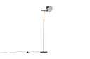 Floor lamp Grimming – Calm black clarity with wooden details