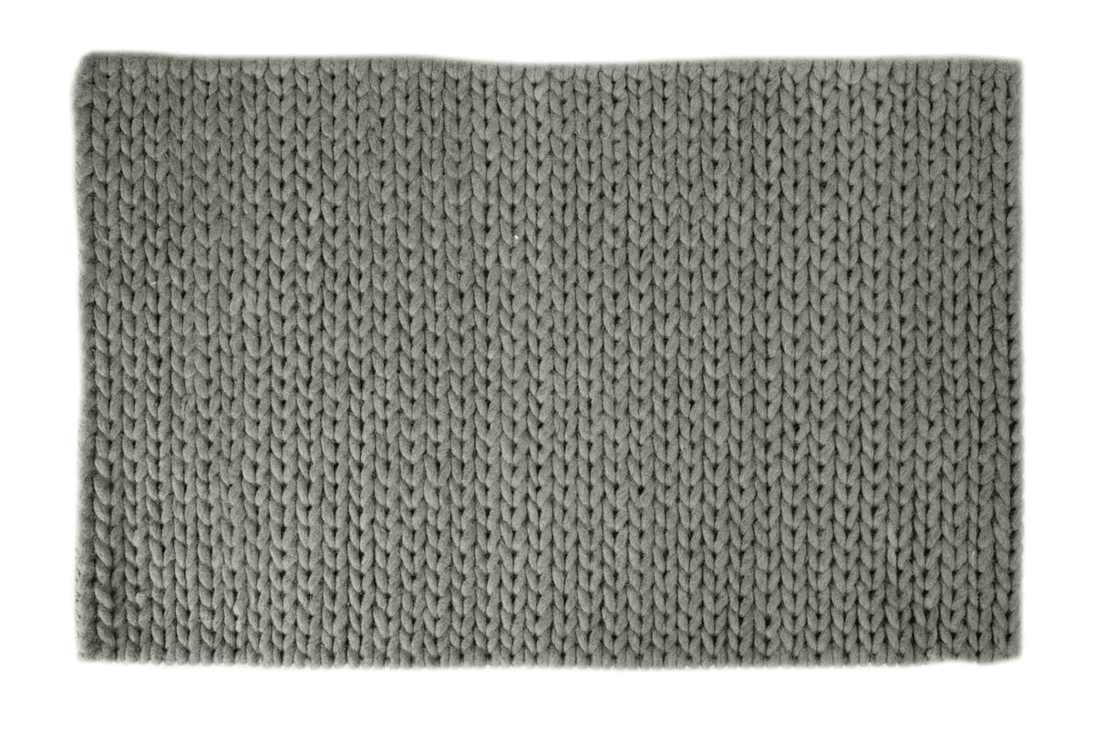 Tapis Soraya – tissé à la main en deux couleurs en laine