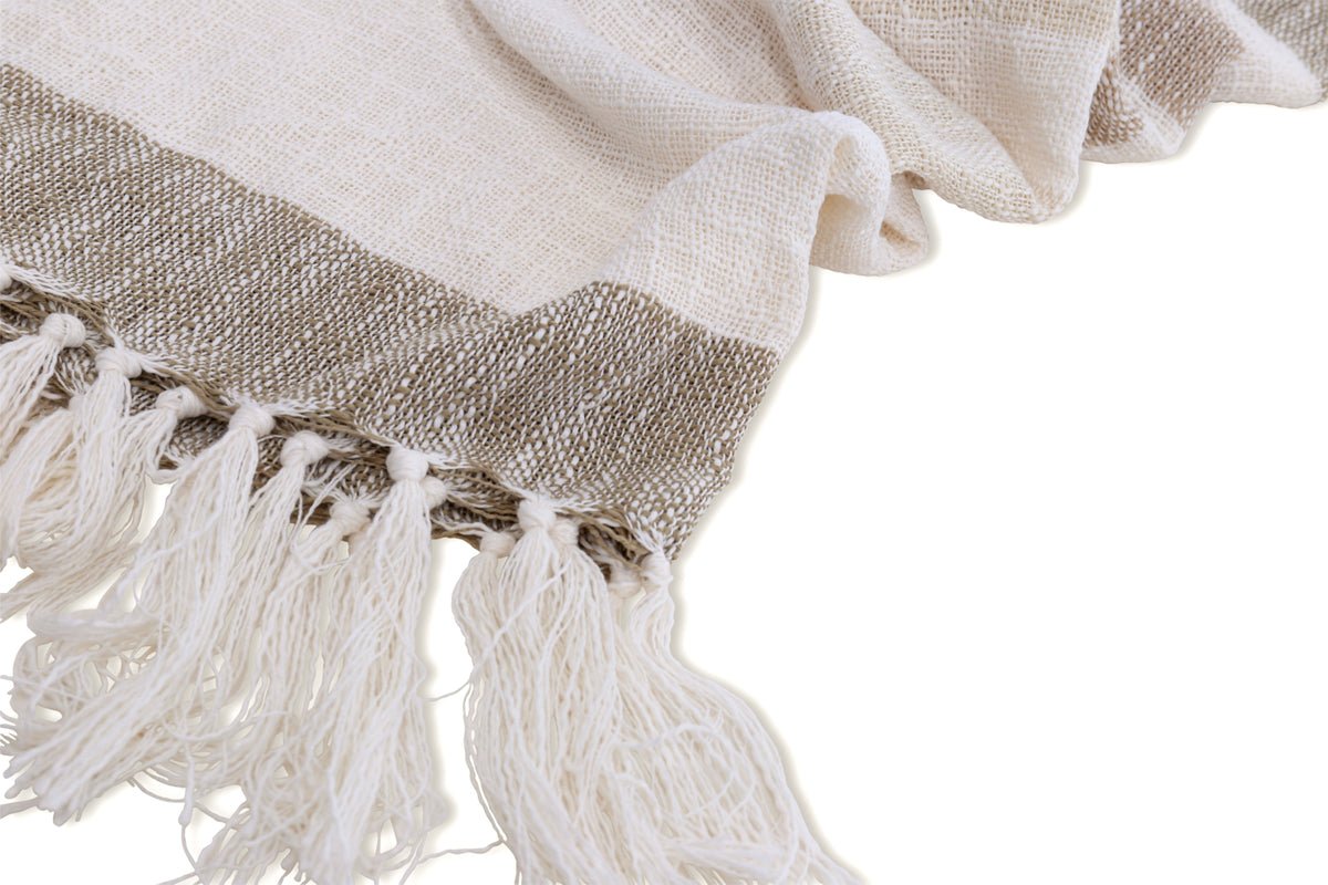 Tagesdecke „Cosima“ – 170×130 cm mit Fransen