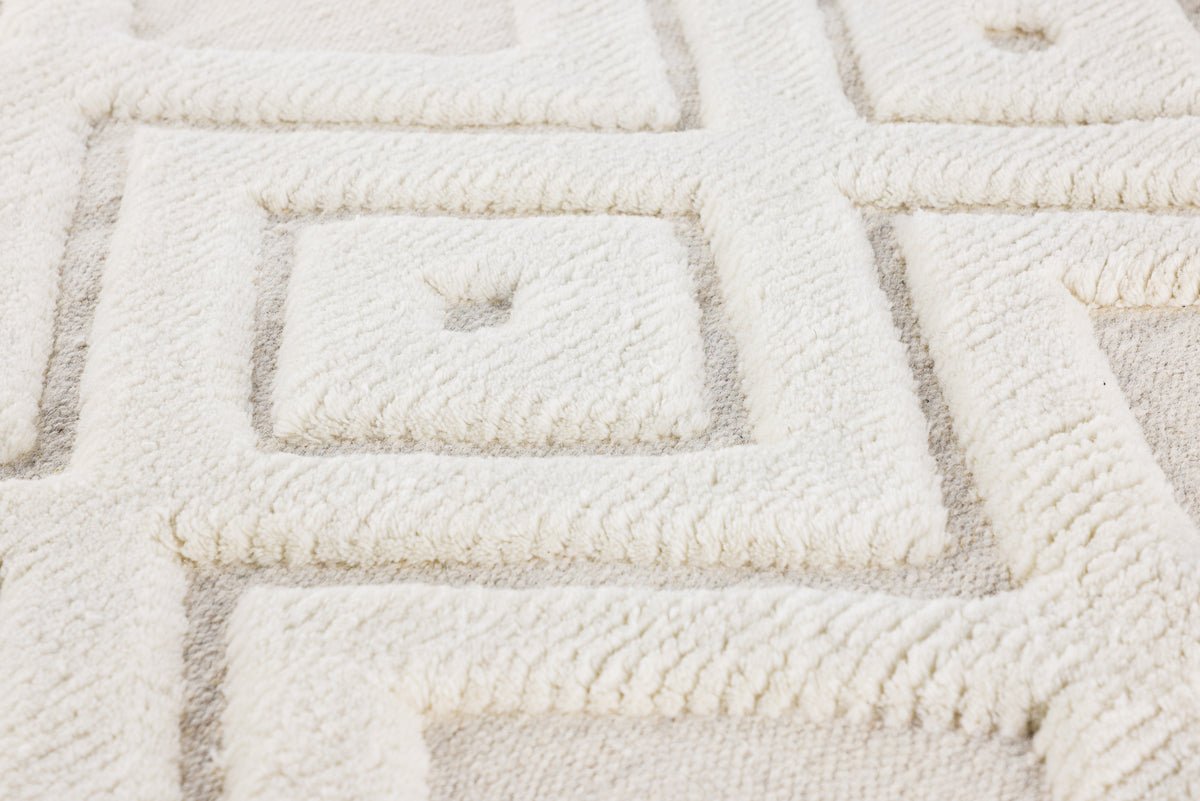 Tapis Lora – avec franges en laine