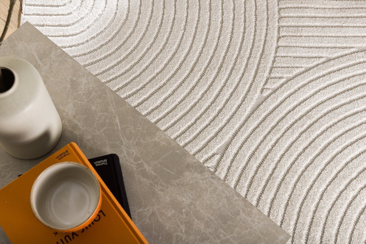 Teppech Nero - a verschiddene Faarwen aus Polypropylen & Woll