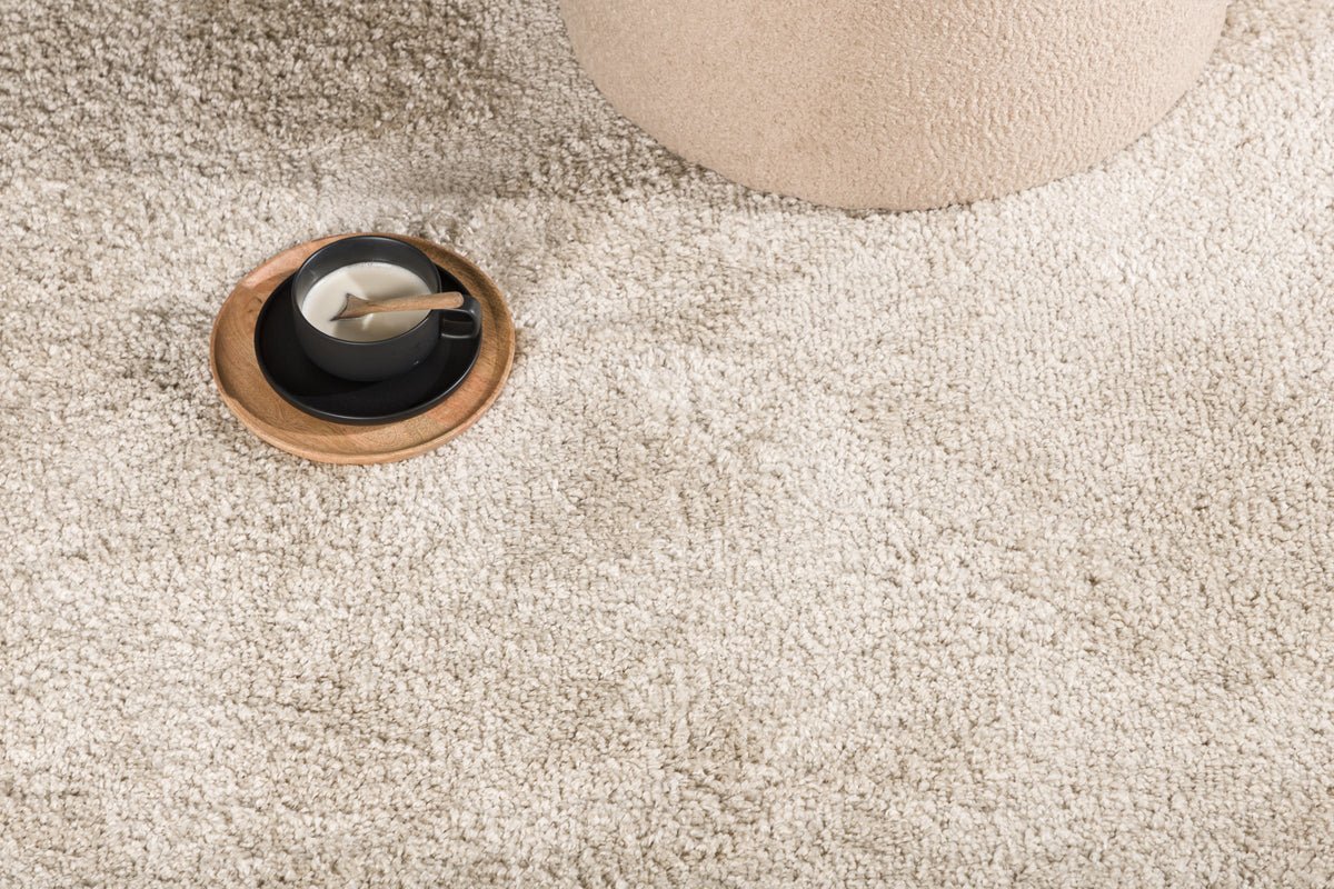 High-pile carpet Oden – in three colors made of polypropylene & jute