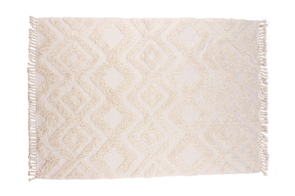 Tapis Isa – style vintage en coton