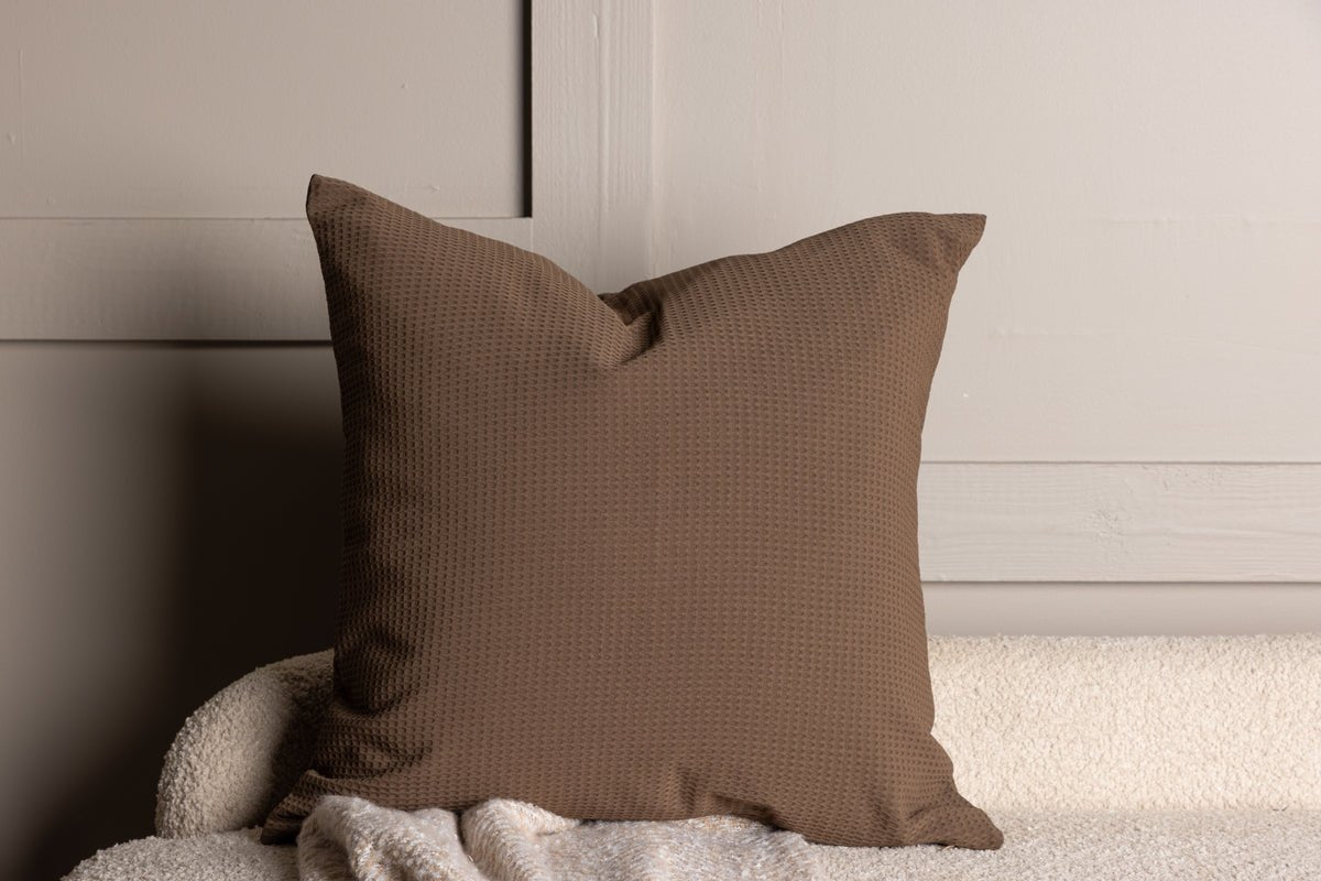 Pillowcase Agatha - 50x50 cm in Black, Green and Dark Brown