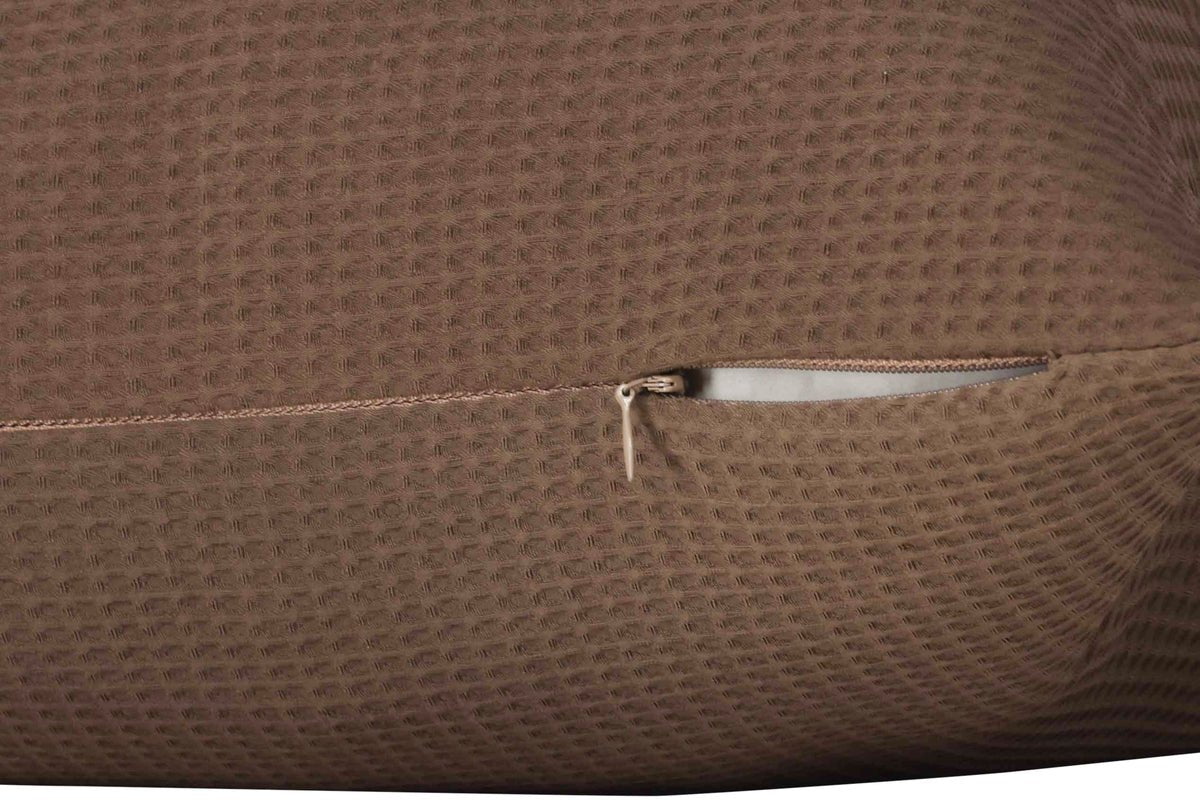 Pillowcase Agatha - 50x50 cm in Black, Green and Dark Brown