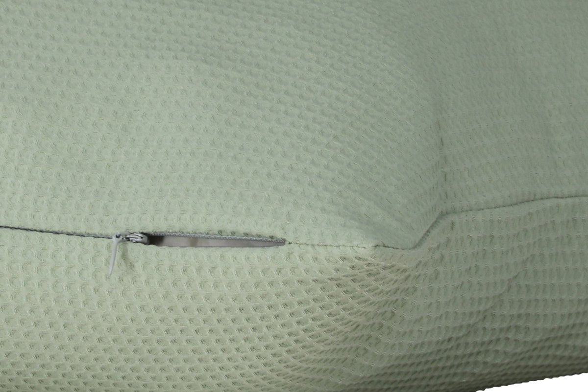 Pillowcase Agatha - 50x50 cm in Black, Green and Dark Brown