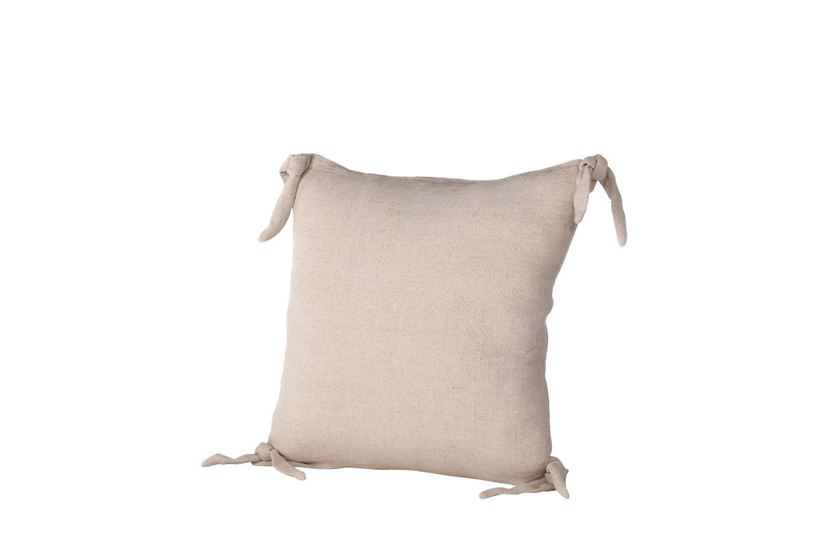 Cushion cover Ambiente - 40x40 cm in Beige, Dark grey and White