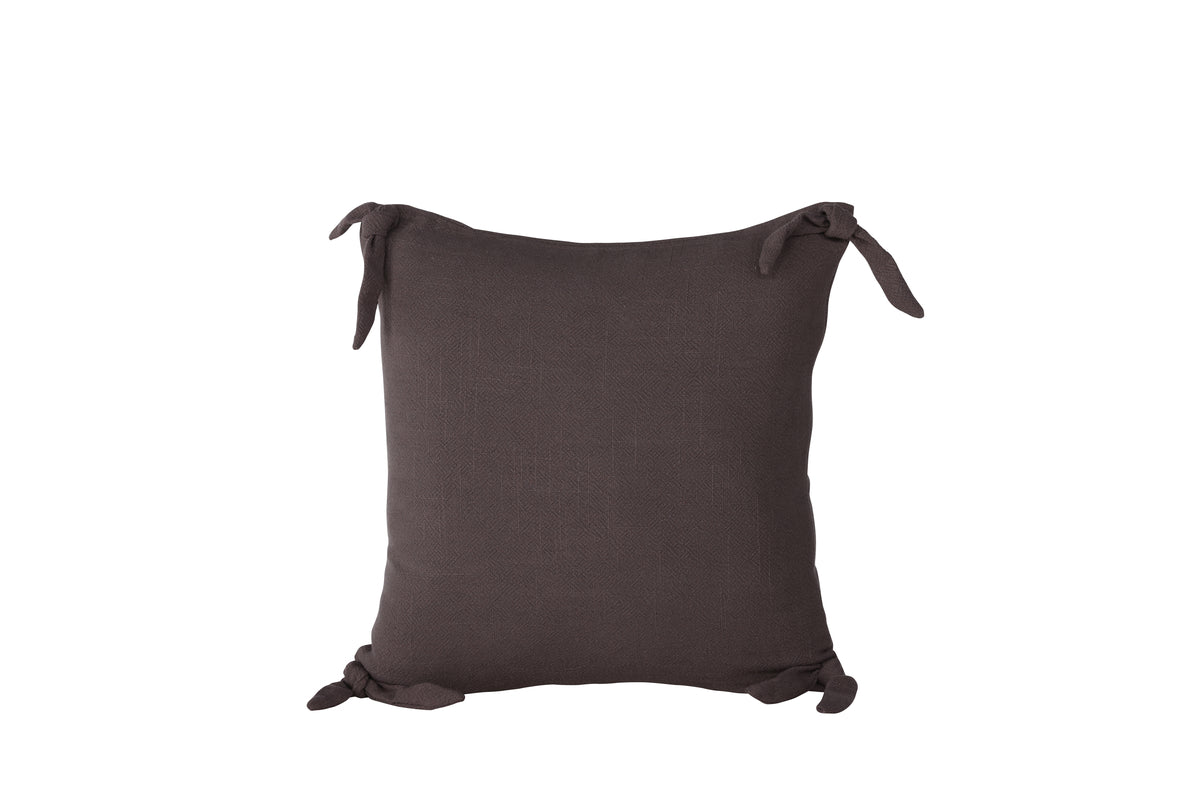 Cushion cover Ambiente - 40x40 cm in Beige, Dark grey and White