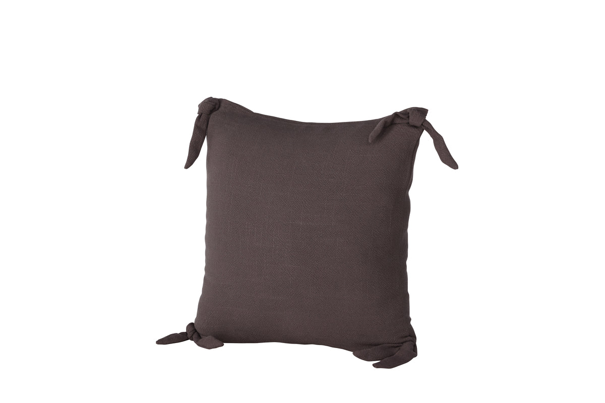 Cushion cover Ambiente - 40x40 cm in Beige, Dark grey and White